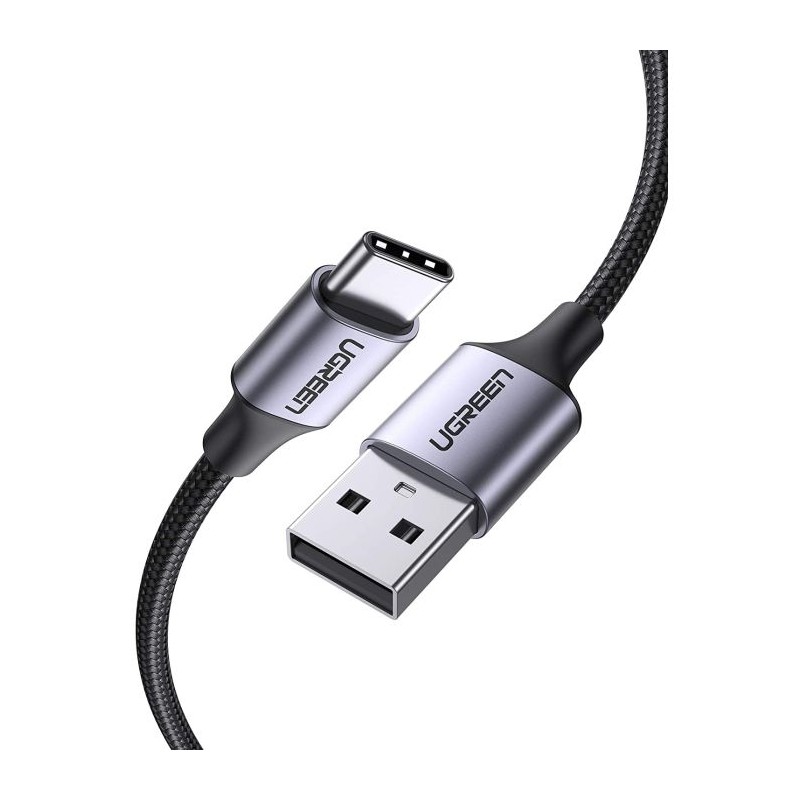 Kabel USB 2.0 A na USB-C Ugreen 2m (črn)