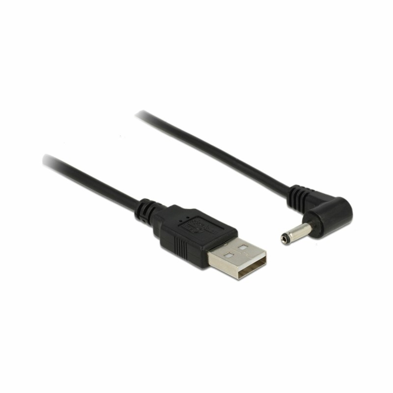 Kabel USB M – napajalni M DC 3,5 fi x 1,35mm kotni 1,5m Delock 8519163