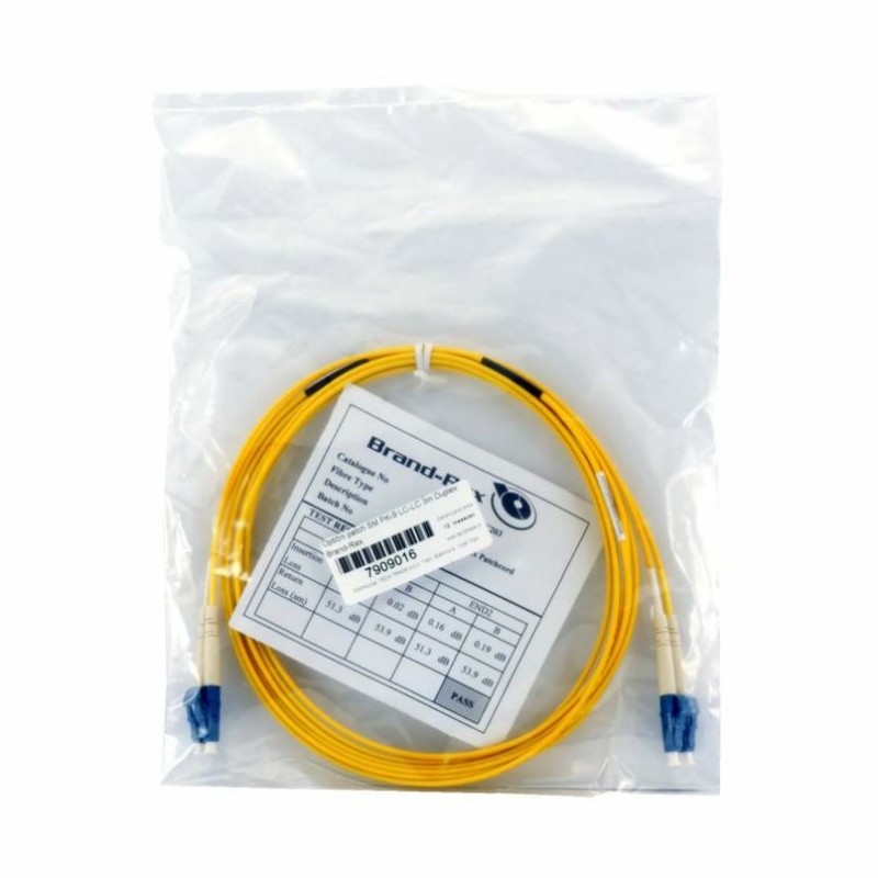 Optični patch SM PK-9 LC-LC 3m Duplex Leviton