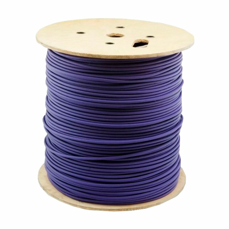 Kabel CAT.6A 10GPlus ZONE U/FTP 4x2AWG26 Eca 500m vijoličen Leviton 9024005