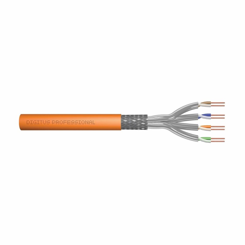 Kabel CAT.7 SFTP 4x2 AWG23 Dca  50m oranžen Digitus 9001076