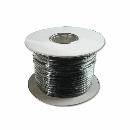 Kabel Flat AWG 26-6 črn 100m kolut Digitus 7805003