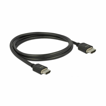 HDMI kabel z mrežno povezavo   1m Delock črn Ultra High Speed HD 8K eARC 8530166