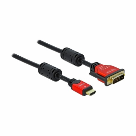 HDMI-DVI-D 18+1 kabel  3m Delock