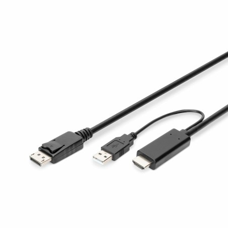 HDMI - DisplayPort kabel  2m Digitus 8531102