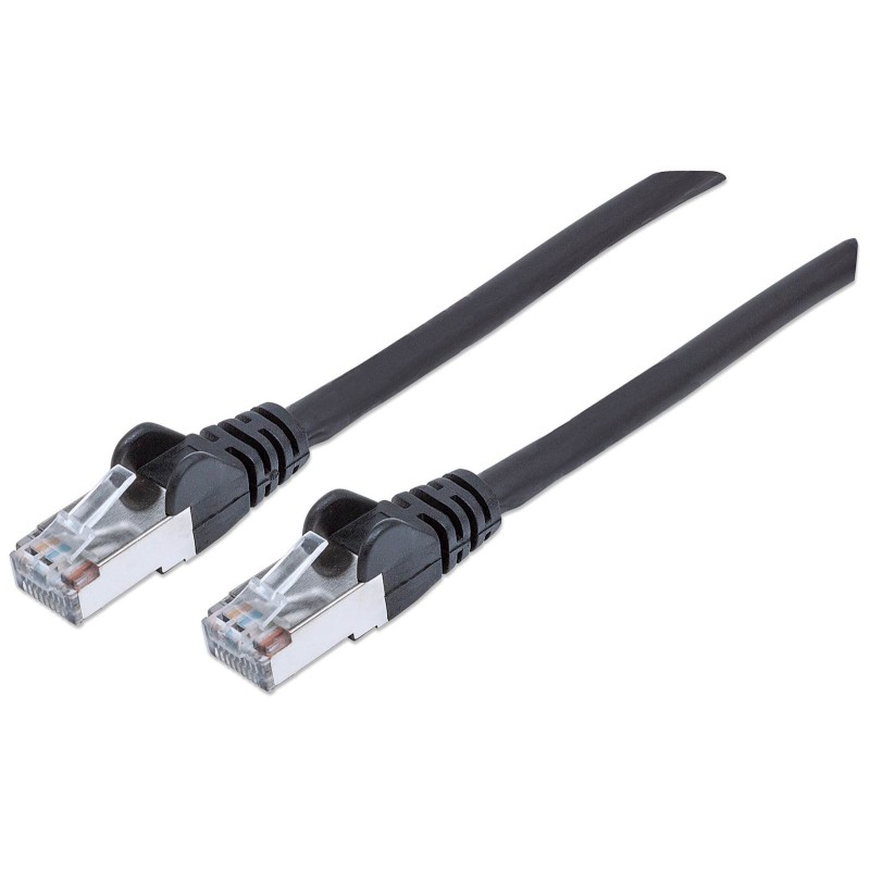 Mrežni kabel Intellinet 1 m Cat6A, CU, ČRN