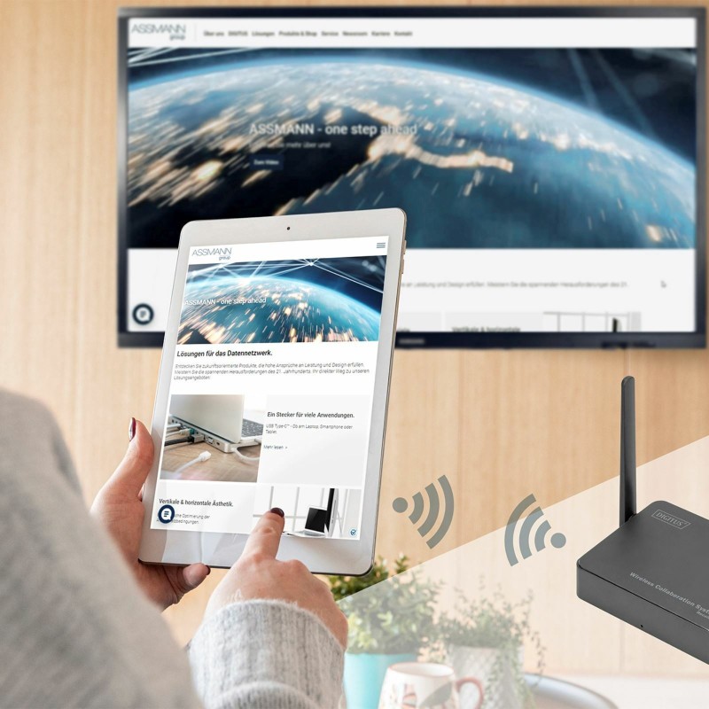 Digitus line extender HDMI brezžični SET Click & Present PRO 8560079