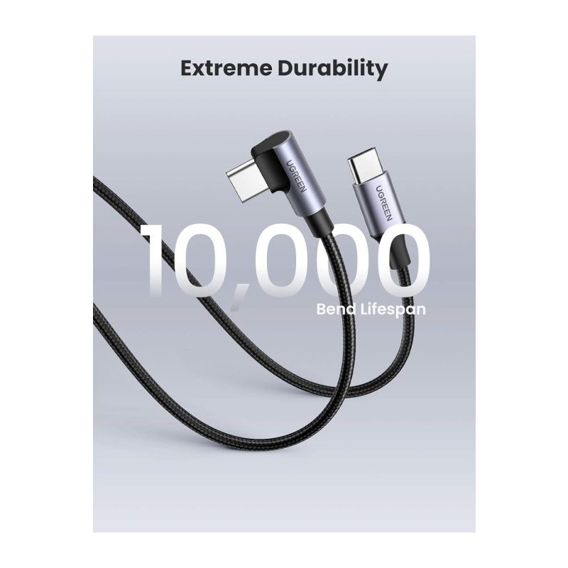 Kabel Ugreen USB-C na kotni USB-C 60W 3M