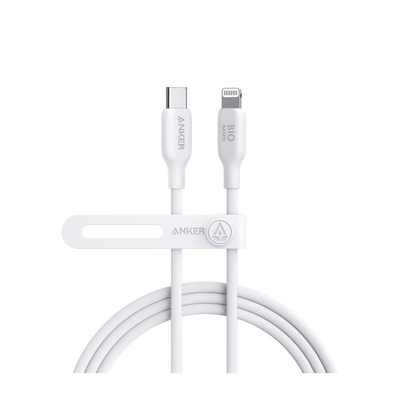 Kabel Anker 541, USB-C na Lightning , 1.8m bel, A80A2G21