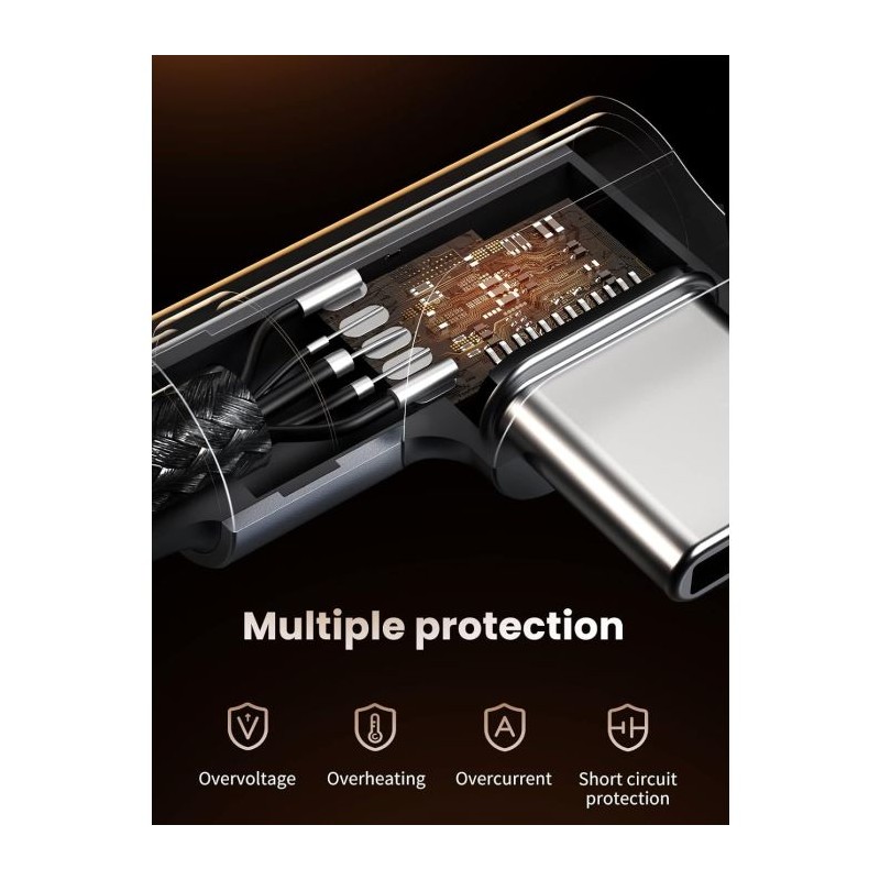 Kabel Ugreen kotni USB-C 60W, 2m, 70531