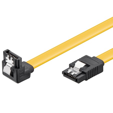 Kabel SATA, 0,7m, kotni, Goobay