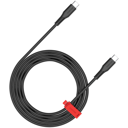 Kabel CANYON CC60SC, USB C-C, 60W, 2m, črn