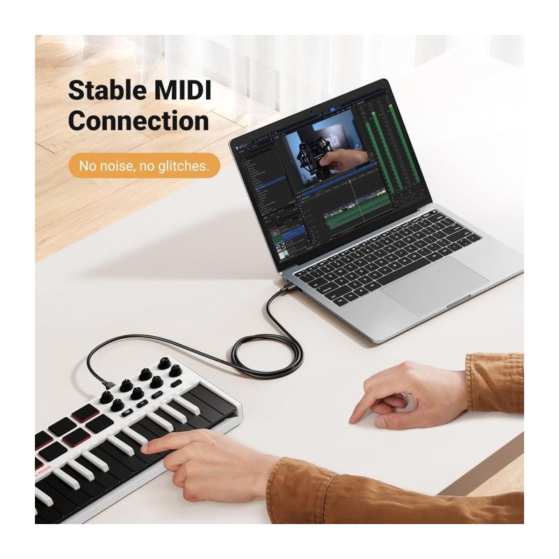 Kabel Ugreen USB 2.0 - USB A v USB B, 5 m