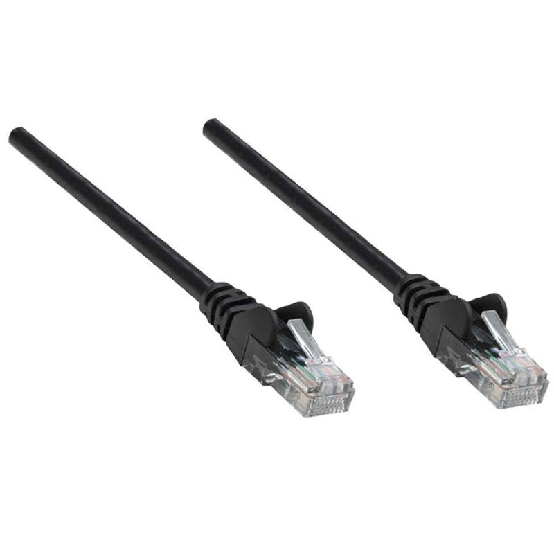 Mrežni kabel INTELLINET CAT6 UTP, 2m, črn