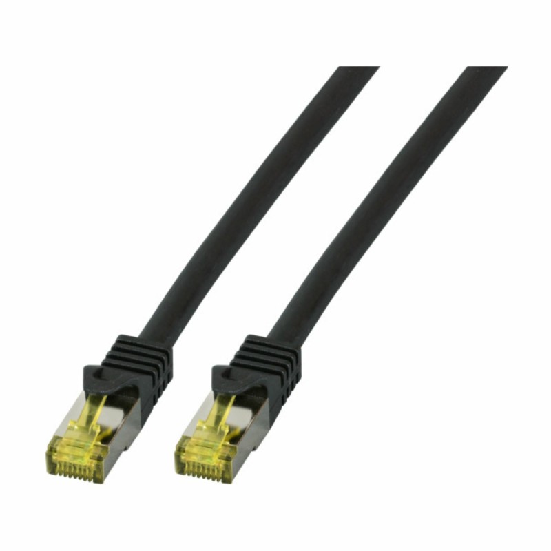 Mrežni kabel EFB patch SFTP CAT.7  0,25m črn, 9030188