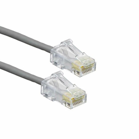 Mrežni kabel Leviton patch UTP CAT.6 1,5m siv 3,8mm HighFlex P24, 9030518