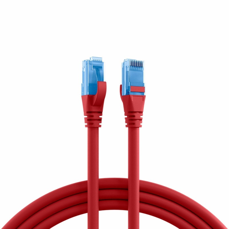 Mrežni kabel EFB patch UTP CAT.6A  0,15m premium rdeč, 9030402