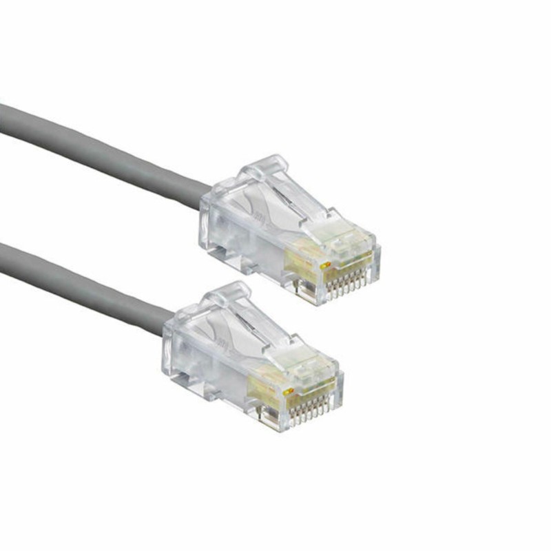 Mrežni kabel Leviton patch UTP CAT.6 0,9m siv 3,8mm HighFlex P24, 9030519