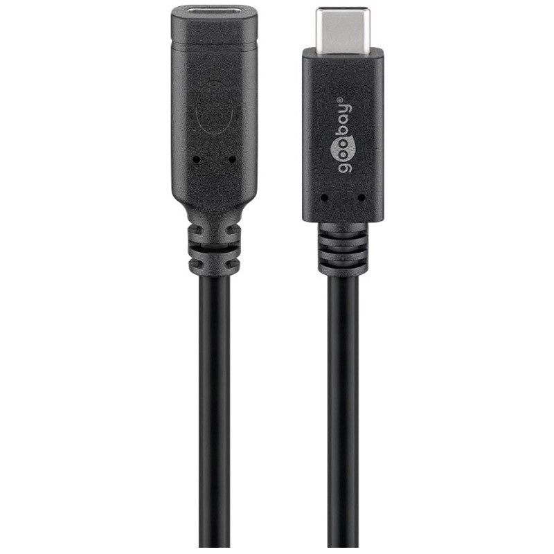 Podaljševalni kabel GOOBAY USB-C (M) na USB-C (Ž) 1m