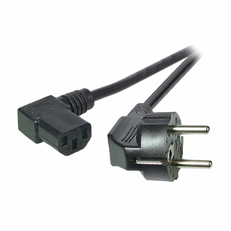 Napajalni kabel EFB 220V, 5m, kotni, črn, 8510105