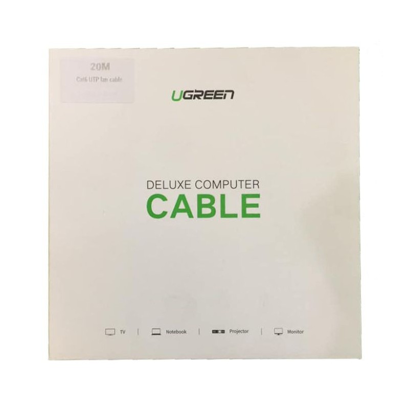 Kabel Ugreen Cat6 UTP, 50m - box, 20170