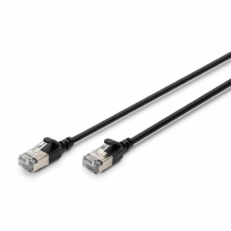 Mrežni kabel Digitus patch slim FTP CAT.6A, 3m, črn