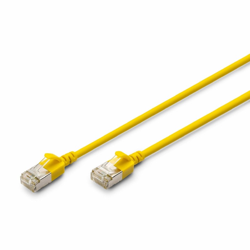 Mrežni kabel Digitus patch slim FTP CAT.6A, 0,5m, rumen