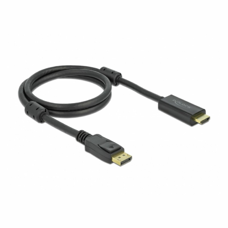 Kabel Delock DisplayPort-HDMI, 1m