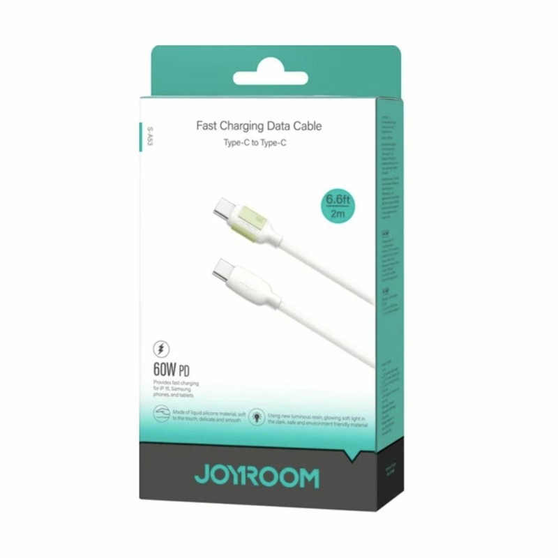 Kabel Joyroom USB C-C 60W, bež, 2m