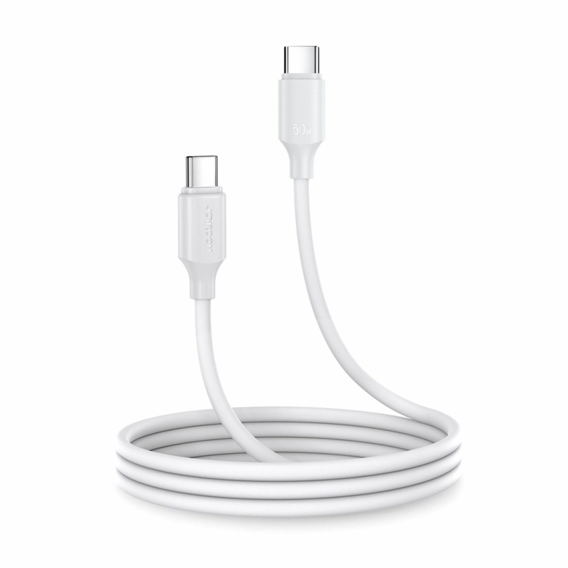 Kabel Joyroom USB C-C 60W bel, 1m