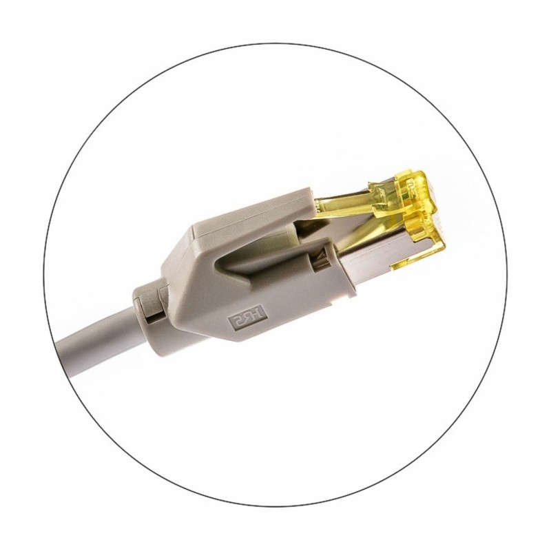 Mrežni kabel KELine SFTP CAT.6A, 0,25m, siv