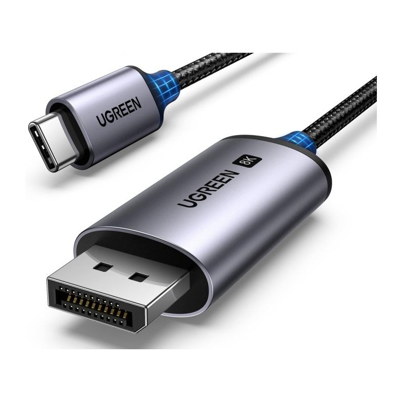 Kabel Ugreen USB-C v DisplayPort 1.4, 2m