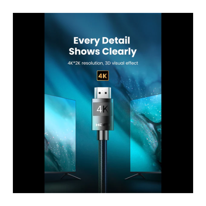 Kabel Ugreen 4K HDMI 2.0, 3m