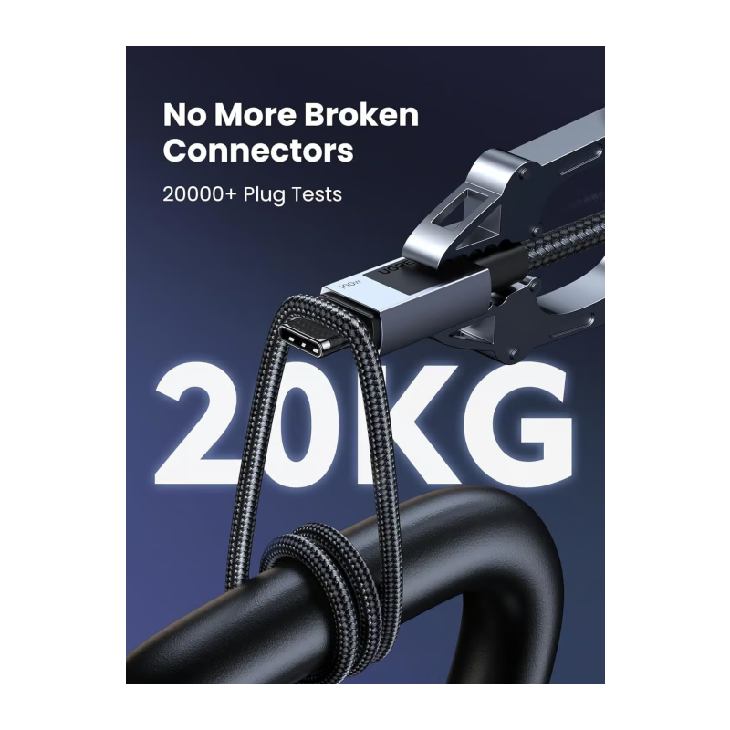 Kabel Ugreen USB-C/C, 100W, 0,5m