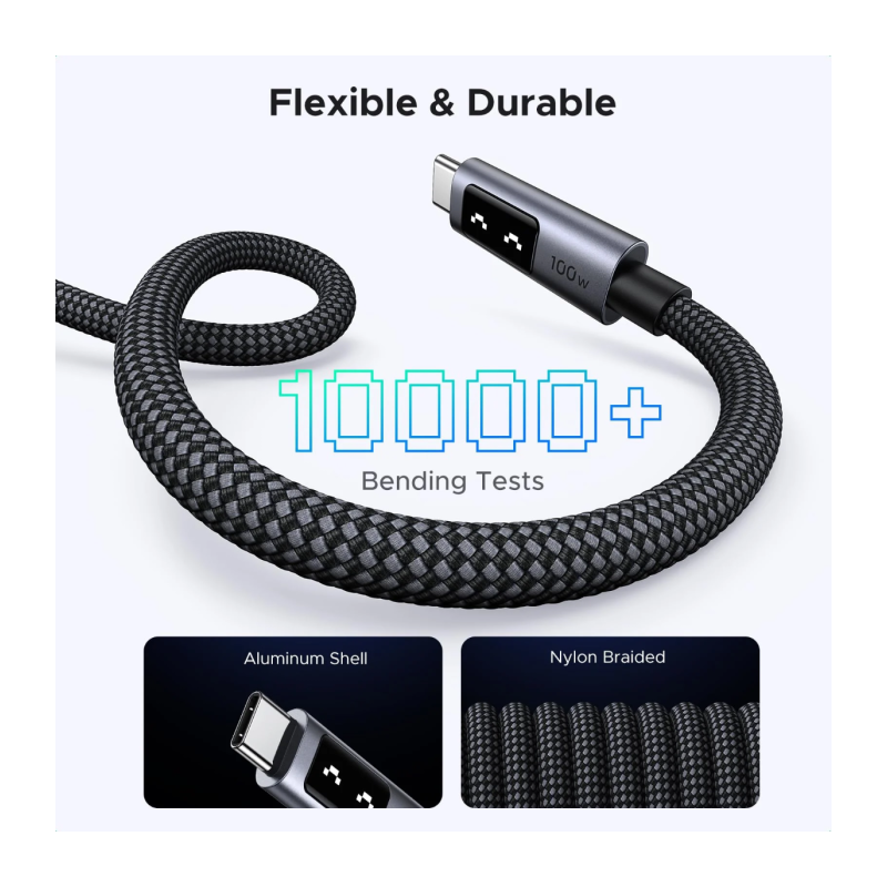 Kabel Ugreen Uno USB-C/C, 100W, 2m