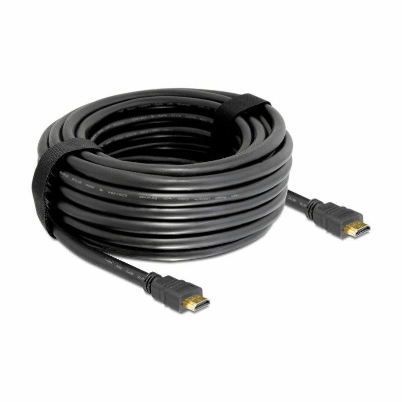 HDMI kabel z mrežno povezavo 10m Delock črn High Speed