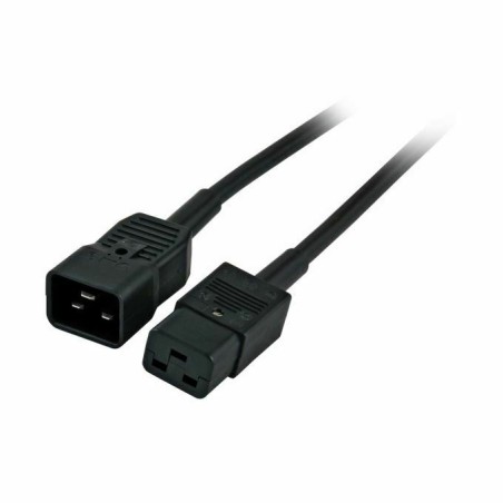 Napajalni kabel 220V podaljšek C19 - C20 1.8m črn EFB