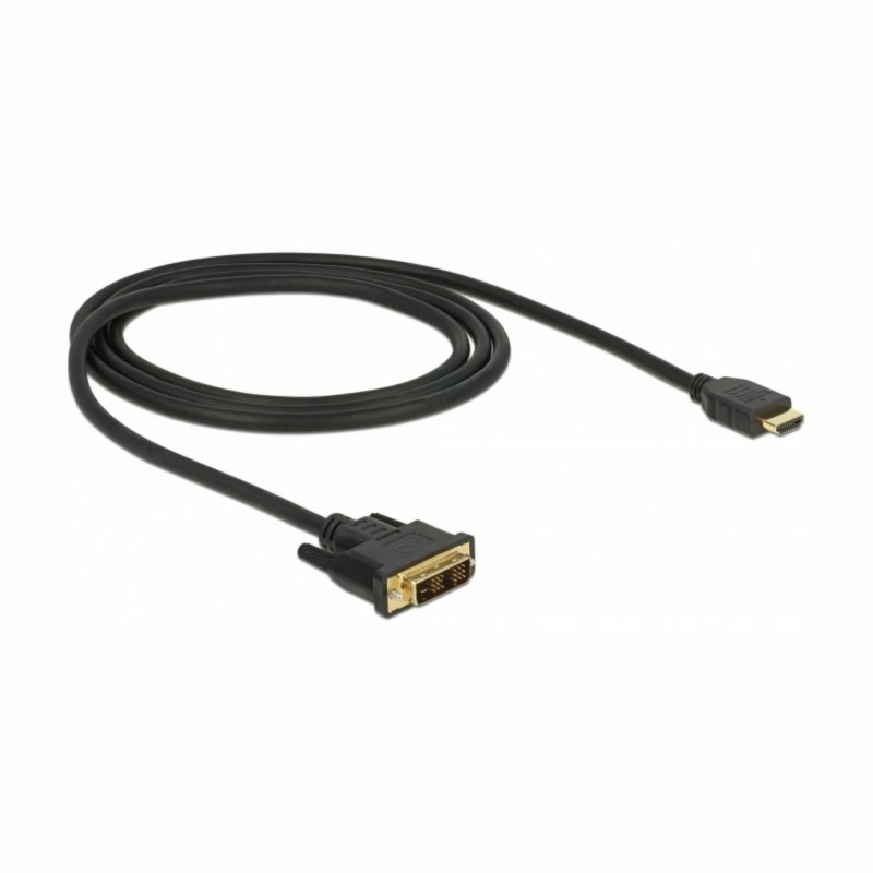 HDMI-DVI-D 18+1 kabel 1m Delock