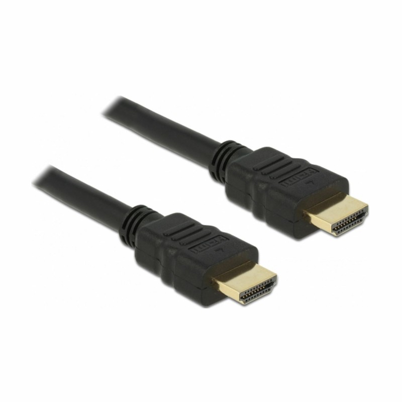 Kabel HDMI z mrežno povezavo 1,5m Delock High Speed Ultra HD 4K, črn