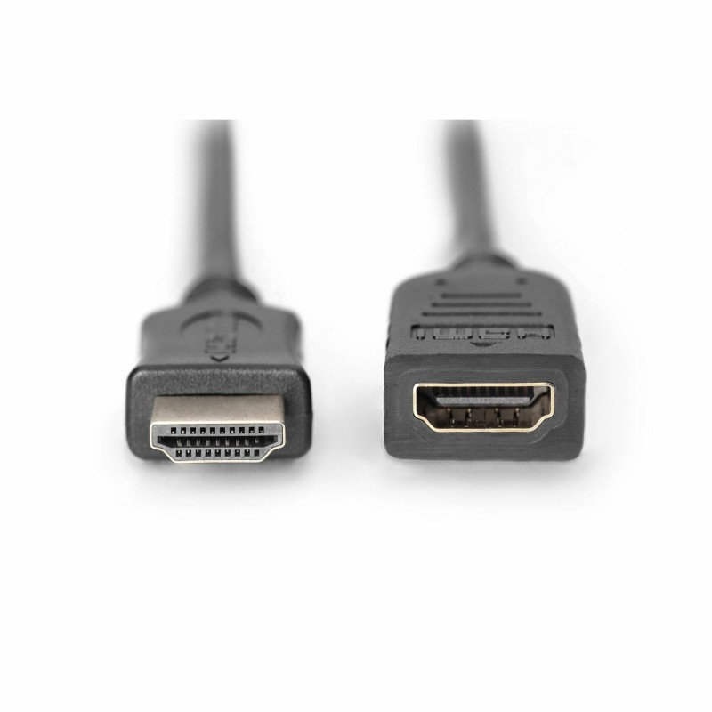 Kabel HDMI-HDMI podaljšek z mrežno povezavo 5m Digitus, črn