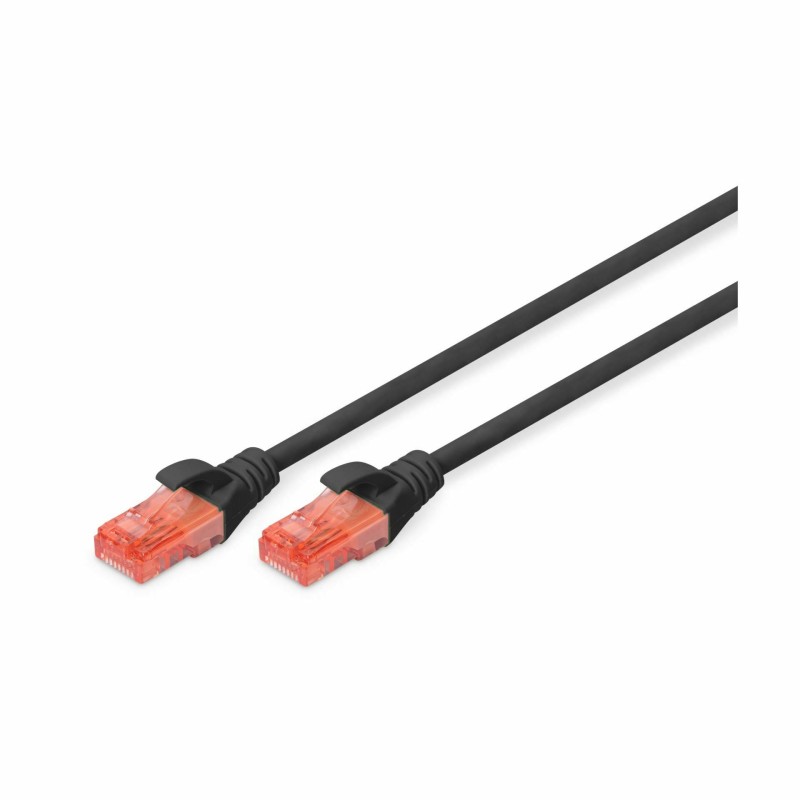 Kabel UTP CAT.6 patch 5m črn Digitus