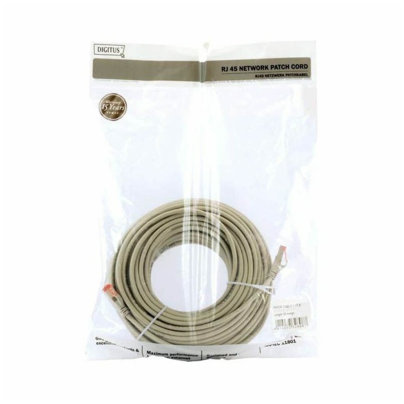 Kabel UTP CAT.6 patch 30m siv Digitus