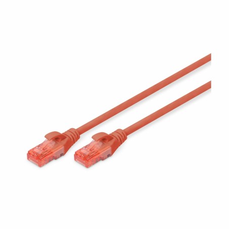Kabel UTP CAT.6 patch 0,5m rdeč Digitus