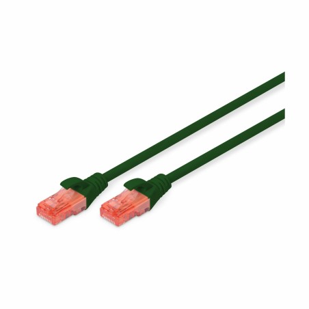 Priključni kabel za mrežo Cat6 UTP 3m zelen, Digitus