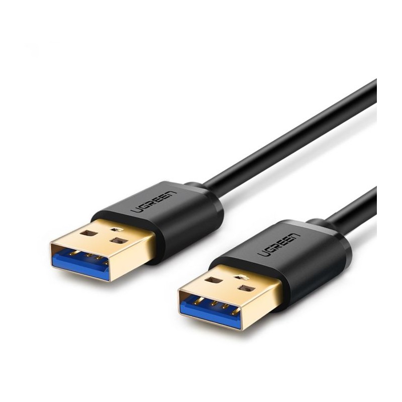 Ugreen USB 3.0 kabel (M na M) črn 0.5 m