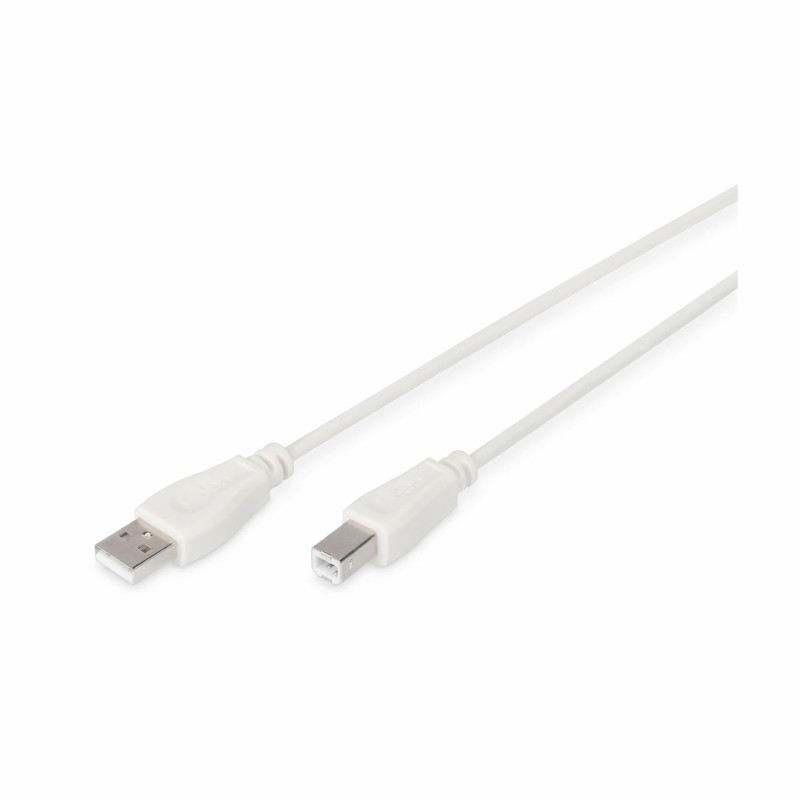 Kabel Digitus USB A-B, 1,8m, siv