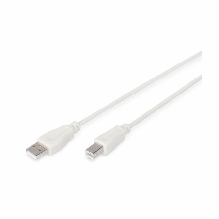 Kabel Digitus USB A-B, 1,8m, siv
