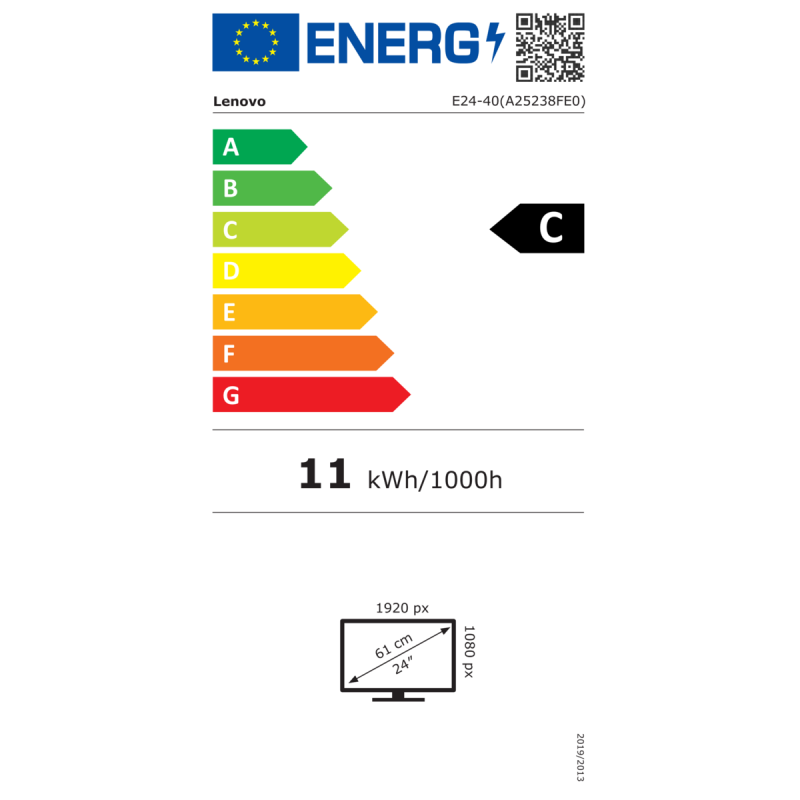 Monitor LENOVO ThinkVision E24-40