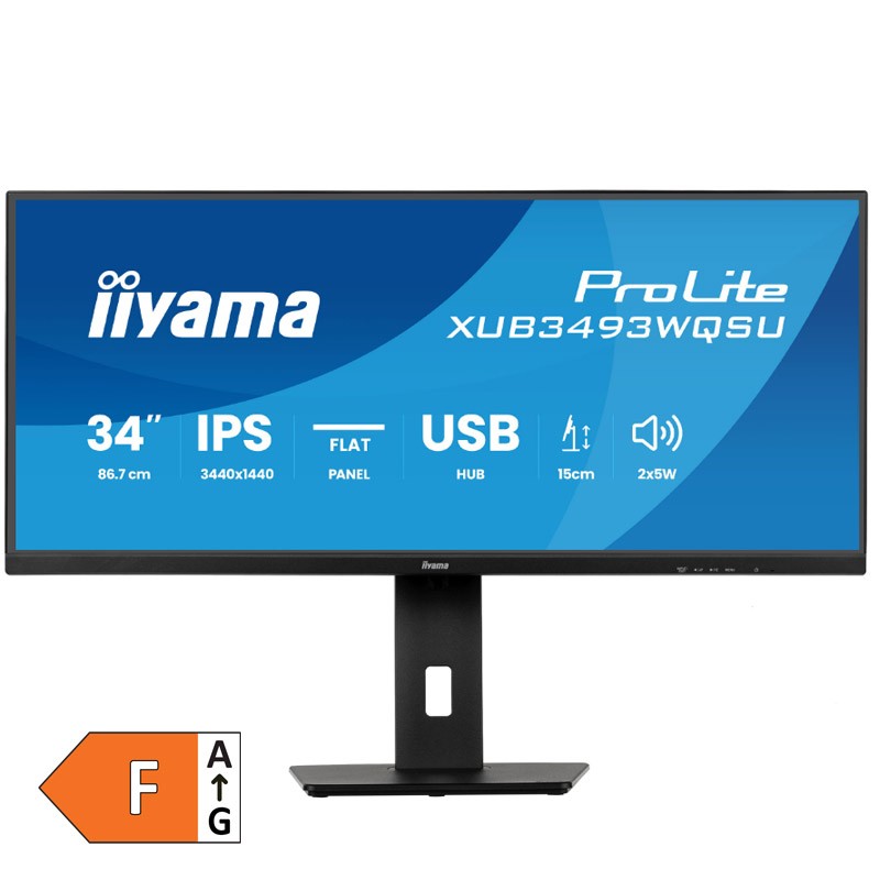 Monitor IIYAMA ProLite XUB3493WQSU-B6