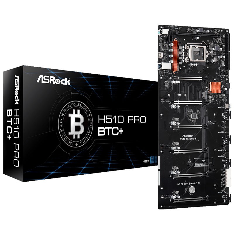 Matična plošča ASRock H510 Pro BTC+